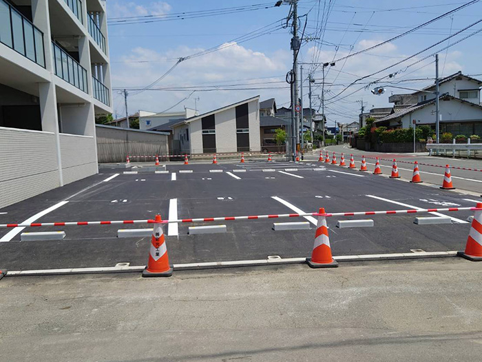 アパート駐車場